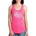 thumbnail image 1 of Mothers Day White Text Racerback Tank Women -Image by Shutterstock, Female XX-Large, 1 of 4