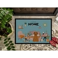 thumbnail image 3 of Brown Briard Sweet Home Indoor or Outdoor Mat 18x27 CK7927MAT, 3 of 4