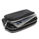 thumbnail image 4 of Bolso casual de cuero genuino para teléfono móvil para mujer con 2 correas (negro), 4 of 9