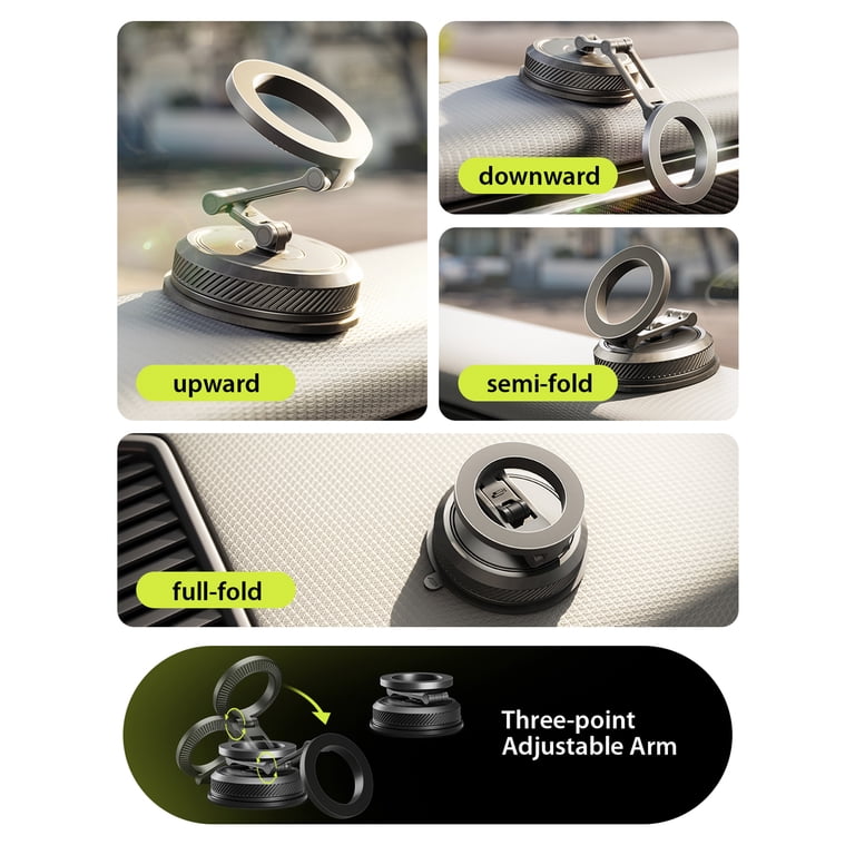 Multi-Position Magnetic Suction Cup Car Mount photo 5