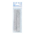 thumbnail image 4 of Offray Accessories, Silver Adhesive Gems are great additions to self printed invitations, scrap booking or any craft project, 3 strips, 1 Package, 4 of 5
