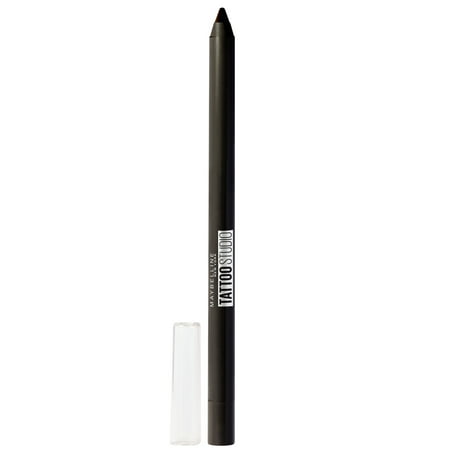 Maybelline TattooStudio Sharpenable Gel Pencil Waterproof Longwear Eyeliner, Deep Onyx, 0.04 (Best Waterproof Kohl Eye Pencil)