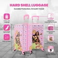 thumbnail image 7 of Disney Princess 20" Hardshell Luggage - Tiana Rapunzel Moana Pocahontas Cute & Durable Hard-side Suitcase for Travel with Spinner Wheels 20"x12"x8", 7 of 7