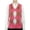 Coral, variant on Womens Argyle Sweater Vest (lsv-159)