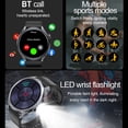 thumbnail image 3 of ET472 smart watch flashlight monitoring outdoor sports waterproof smart watch, 3 of 13