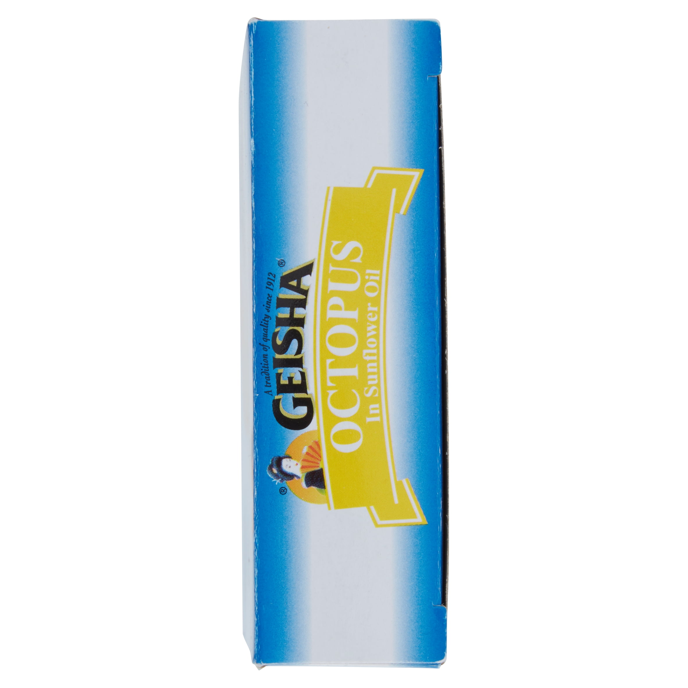 Geisha Octopus in Sunflower Oil, 3.75 Oz (106g), Ready to Eat in an Easy Open Can