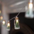 thumbnail image 4 of Luces de cadena de botella de tarro de vidrio de árbol de Navidad con 10 LED con pilas para decoración del hogar de fiesta de boda, 4 of 8