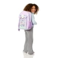 thumbnail image 3 of Schoolyard Vibes Girls' 17" Butterfly & Daisies Backpack & Stationary Set, Lavender, 3 of 14