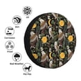 thumbnail image 4 of Naloa Owls And Plants PVC Leather Spare Tire Wheel Cover for Car Truck SUV Camper Trailer Universal Fit many size17 inch, 4 of 6