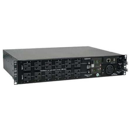 Tripp Lite 2.9kW Single-Phase Switched Automatic Transfer PDU PDUMH30ATNET