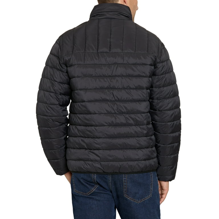NWT MENS Big & Tall ZeroXposur Flex Puffer Jacket BLACK DENIM 2XLT