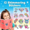thumbnail image 4 of Kit de pegatinas de pintura de diamantes para niños, pegatinas DIY, artes, dibujos animados, animales, pintura de diamantes por números, juguetes para niños, regalo, 12 piezas, 4 of 4