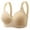 Beige, variant on Sngxgn Womens Satin Full Coverage Bra,S upport Underwire Bra(Blue,42)
