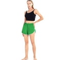 thumbnail image 6 of Teen Girls Sports Shorts Yoga Dance Short Pants Workout Dolphin Shorts Women High Waisted Summer Athletic Cycling Hiking Training Fitness Shorts,Light Green S-4XL, 6 of 9