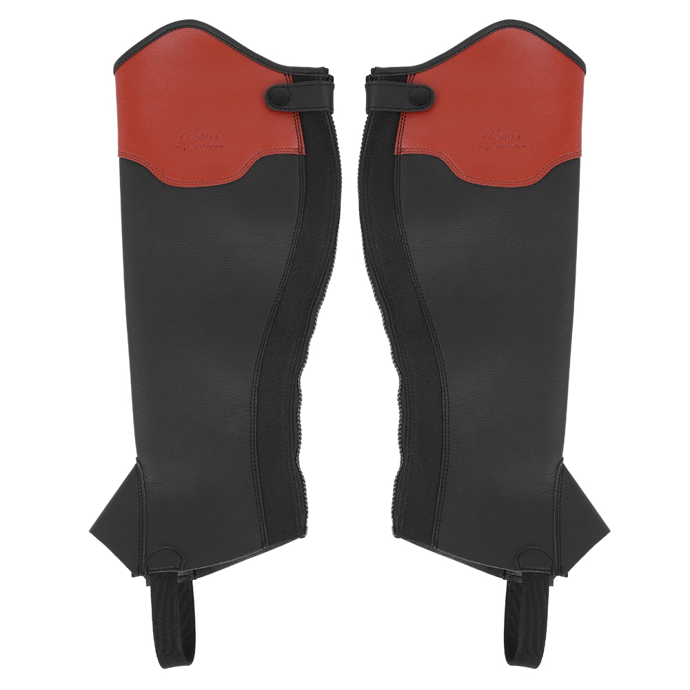 OTVIAP 2 Colors 1 Pair Children's Horseback Riding Horsemanship Gaiters Leg Protector, Horse