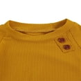 thumbnail image 3 of Baby Girls Clothes Short Sleeve Tops Drawstring Elastic Waist Shorts Outfits, 3 of 6