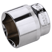 36mm Hex Socket Wrench Head 1/2 Inch Drive Anti-Rust 6 Point Socket Bit for Ratchet Wrench Auto Repair Hand Tools