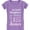 Lavender, variant on AWESOME Daughters Get Promoted To Big Sister Toddler/Kids Girls' Fitted T-Shirt 3T Lavender