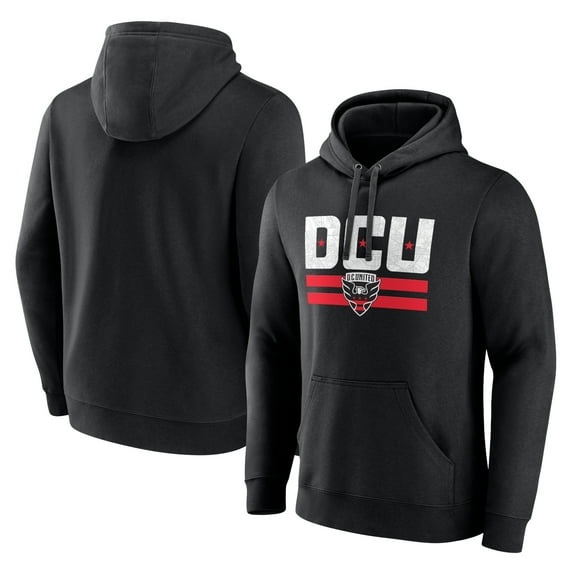 Men's Black D.C. United Team Hometown Collection Pullover Hoodie