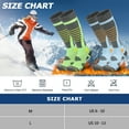 thumbnail image 4 of Loritta Women Merino Wool Ski Socks for Women 2 Pairs,Size 6-10, 4 of 6