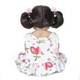 thumbnail image 4 of Reborn Decdeal Muñeca Reborn De 22 Pulgadas De Silicona De Cuerpo Completo, Muñecas De Baño Lindas Y Realistas, Muñeca De Regalo Para Bebé Con Vestido Sin Mangas, 4 of 5