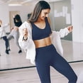 thumbnail image 2 of Women's Fleece Lined Leggings Winter High Waisted Soft Stretch Thermal Warm Workout Yoga Pants S-2xl, 2 of 5