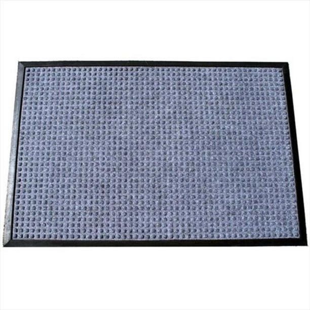 Durable Corporation 630S0034GY 3 ft. W x 4 ft. L StopNDry Mat in Gray