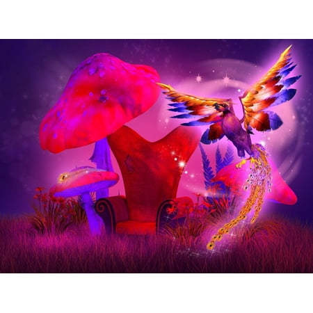 Art.com Phoenix Art Print by artecke, 16" x 12"