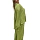 thumbnail image 4 of VISgogo Traje de pantalón de dos piezas para mujer, blusa de manga larga de color liso y pantalones de corte recto VISgogo  moda, 4 of 9
