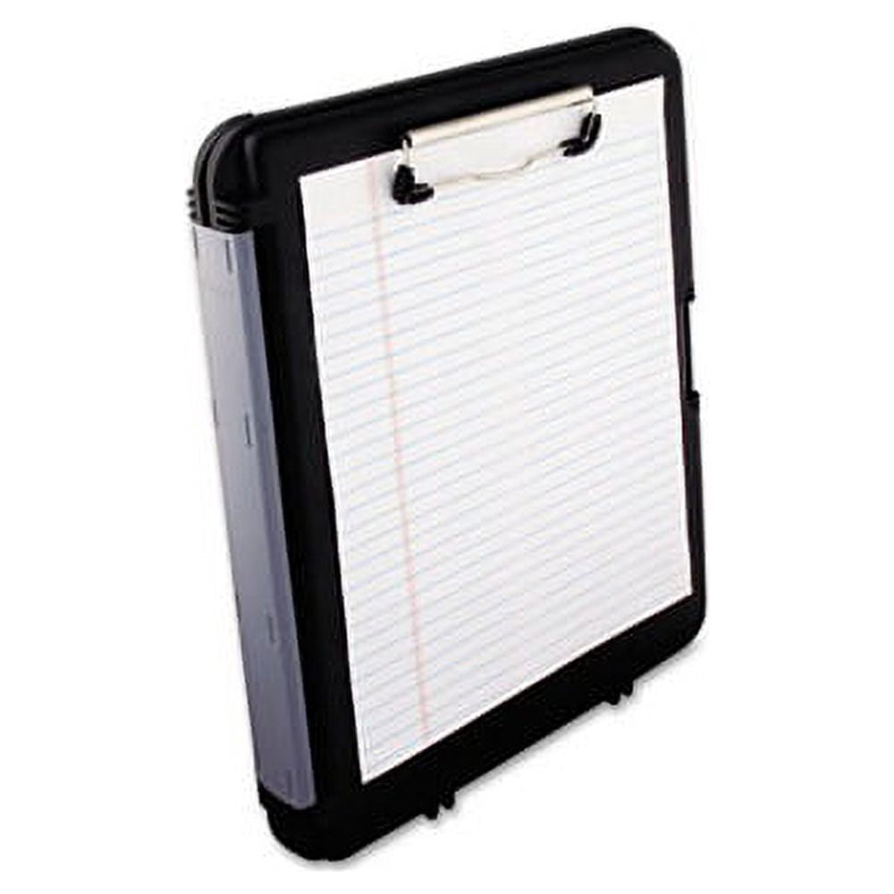 WorkMate II Storage Clipboard 1/2" Capacity, Holds 8-1/2w x 12h, Black/Charcoal