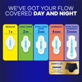 thumbnail image 5 of Always Maxi Pads with Wings Overnight Absorbency Size 4 Unscented 33 count - Pack of 1 & Lotus Biscoff Cookie - 0.2 Oz - 1 ct, 5 of 5