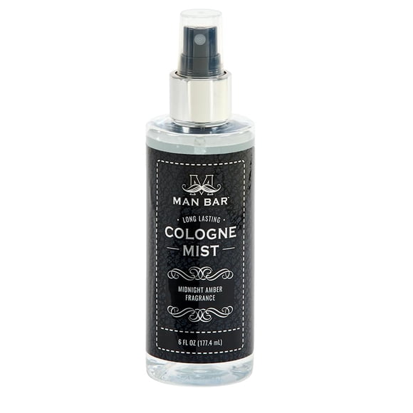 San Francisco Soap Company MAN BAR Colonia Mist Almizcle exótico y sándalo - Larga duración - Creado pensando en el hombre - 6 fl oz