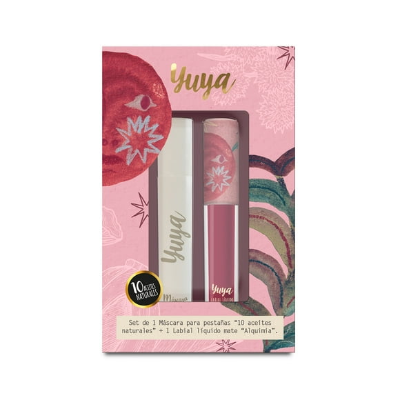 Set Cosméticos Yuya Ojos y Labios Dos Piezas