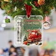 thumbnail image 4 of Christmas Cash Gift Ornament, Acrylic Money Holder with Vintage Christmas Truck Design for Xmas Tree Decor, 4 of 6