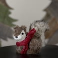 thumbnail image 2 of Northlight 5" Crouching Squirrel Sisal Tabletop Christmas Figurine, 2 of 5