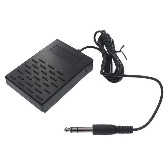 3.5Mm Interface Compact Sustain Pedal Universal Single Pedal for Piano Electronic Keyboard Elctronic Foldable Drum Part