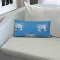thumbnail image 3 of Joita Home CRABBY Indoor/Outdoor Soft Royal Pillow, Envelope Cover with Insert 20 x 20, 3 of 5