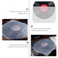 thumbnail image 2 of Mobutofu 100Pcs Vinyl Record Sleeve LLDPE Disc Storage Transparent Dustproof Transportation, 2 of 8