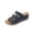 Navy, variant on Flat Sandals for Women,Women's Sandals,Orthotic Slides Plantar Fasciitis Arch Support Slip on Flat Sandals Ladies Soft Cushion Fashion Yoga Mat Slippers White 8.5