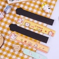 thumbnail image 4 of 4pcs Cartoon Pet Straight Ruler Bookmarks Painting 15cm Scale Ruler Bendable Learn Kawaii Stationery Office School Supplies Mix 4cps E, 4 of 6