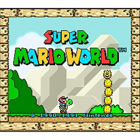 Super Mario World (New 3DS Family Only), Nintendo, Nintendo 3DS, (Digital Download), (Best Nintendo 3ds Games For 8 Year Old Boy)