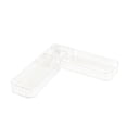 thumbnail image 2 of Bathroom Counter Corner Shelf Kitchen Wall Mounted Organizer No Drill Acrylic Hanging Rack Drainage Storage Holders For Bathroom Kitchen, 2 of 6