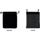 thumbnail image 4 of Paquete de 50 Bolsas de Terciopelo Negro para Joyas YUANXCMXG 3,9 x 4,7 Pulgadas, 4 of 5