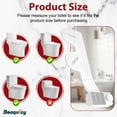 thumbnail image 3 of Beaquicy Adjustable Non-Electric Bidet Toilet Seat Attachment with Dual Nozzles for Front and Rear Wash, 3 of 8