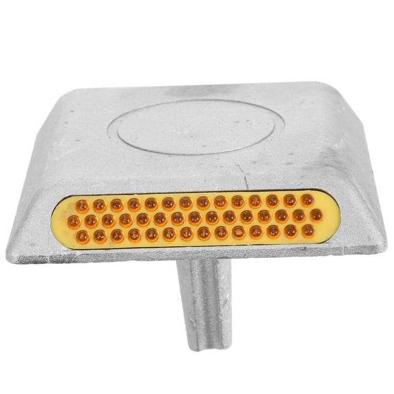 WASHWEPE Parking Lot Reflectors Yellow Aluminum 1Pack 4.0x3.9x2.6in
