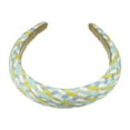 thumbnail image 5 of 1 Pc Elegant Foam Raffia Straw Headband for Women for Girls 5.91"x1.18" Blue, 5 of 6