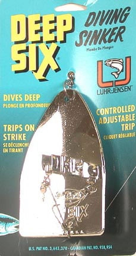 Luhr-Jensen Deep Six, 5" - Silver