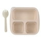 thumbnail image 2 of Caja Bento de 3 compartimentos para niños Lunchables | Envase reutilizable para snacks para colegio, viajes y preparación de comidas | Aptos para microondas y lavavajillas, 2 of 2