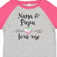 thumbnail image 4 of Inktastic Nana and Papa Love Me- Heart Grandchild Boys or Girls Toddler T-Shirt, 4 of 5