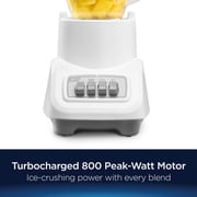 Oster Turbo Blender, 800-Watt Food Blender, White